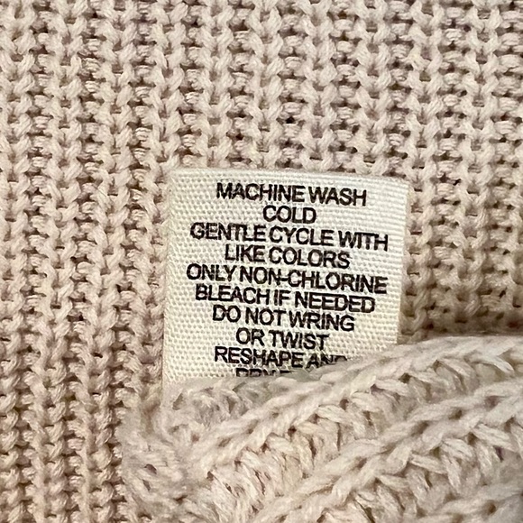 Jessica Simpson Off White Cotton Sweater - Picture 6 of 9